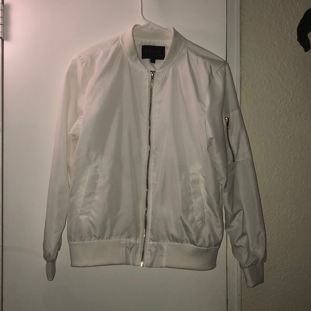 White Windbreaker!